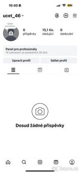 Prodám svuj IG učet s 15000 sledujicimi