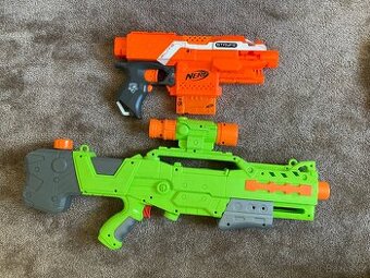 Nerf + vodní pistole