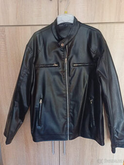 Bunda z koženky - XL