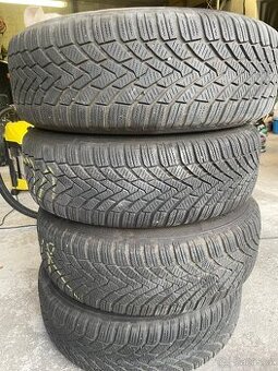 Zimní pneu 195/65/15 Continental na disku 5x112