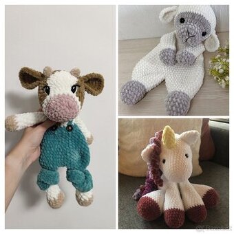 Háčkování plyšáci na zakázku