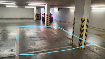 Pronájem garážového stání Praha 8 Kobylisy 170m od metra