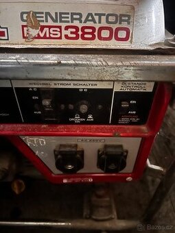 Honda generator 3800  na kolečkách 3.8 kW