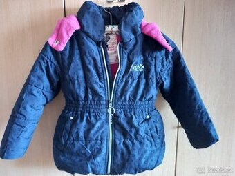 Dívčí zimní bunda vel.: 116 TOPOLINO top stav