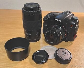 Sony Alpha A77 Litoměřice-Praha-Brno