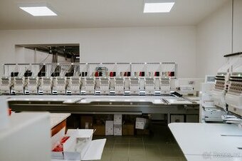 Zánovní vyšívácí stroj TAJIMA - 12hlavá