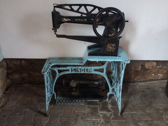 Šicí stroj na kůži boty brašny Singer