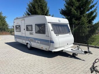 Hobby de luxe 450, 4 osoby, stan, 2x sezení, wc, rozfuk