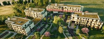 Budoucí byt 1+KK v Senior resortu Hluboká n/Vlt