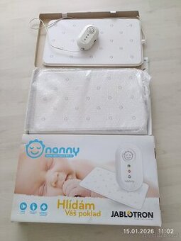 Nanny Jablotron monitor dechu