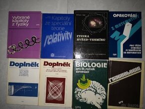 Knihy, starší učivo pro gymnazium