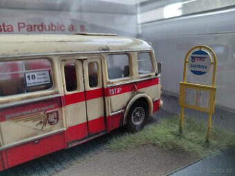 Model Škoda RTO 706 - (1957-1972) - Patina.