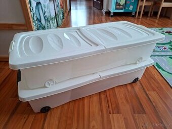 2x úložný box pod postel