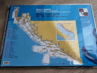 Námořní mapy Chorvatska - MALE KARTE MK 1 - MK 29