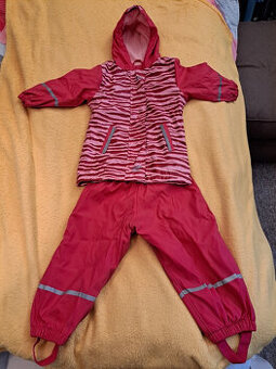 Nepromokavá souprava Lupilu s fleecem