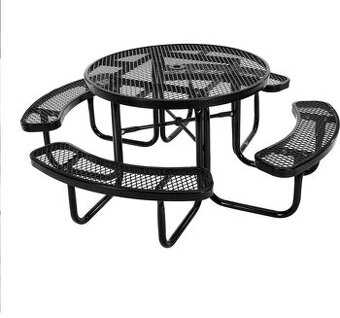 Odolný piknikový stůl, venkovní.