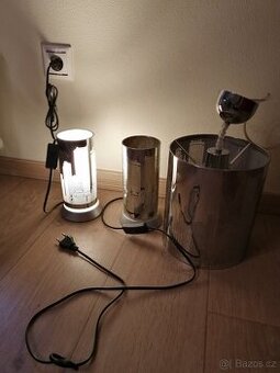 Lustr a 2 lampičky City