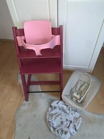 Rostoucí židlička Stokke Tripp Trapp Heather Pink