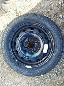 Plech. kola 14" nová s pneu pro Hyundai i10, 5Jx14, ET 46. - 1