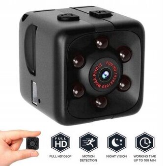 Mini kamera SQ11 s detekcí pohybu a nočním viděním