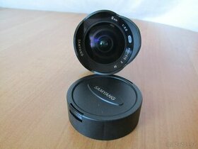 PRO CANON  M, NOVÝ Samyang  F2.8/8mm UMC fish eye II ,