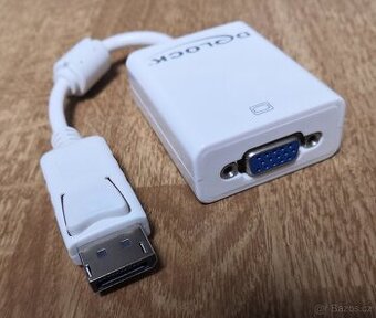 SLEVA - Delock 61766 adaptér DisplayPort na VGA
