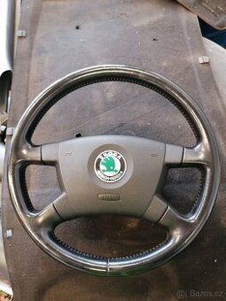 Škoda Fabia 1 kožený volant