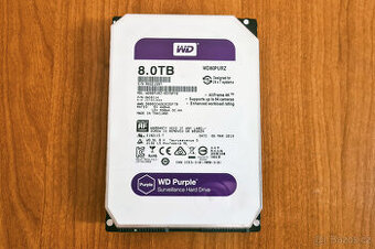 Pevný disk WD Purple 8TB WD80PURZ
