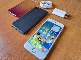 iPhone 8 white 64gb, baterie 100%