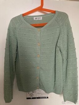 H&M svetr mint 122/128