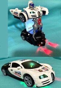 Auto robot transformer 2v1 na baterie - 1