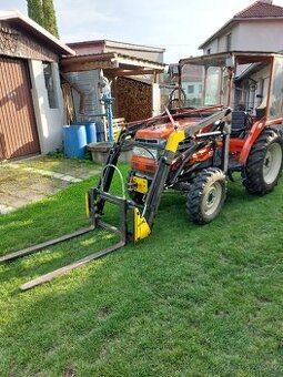 Malotraktor kubota GL 25 Grandel s čelním nakladačem