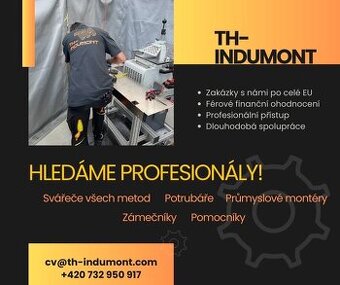 Hledáme potrubáře se zkušenostmi s Mapress do Salzgitteru
