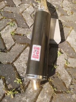 Laděný výfuk Yamaha BOS carbon karbon