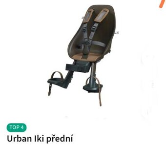 Dětská přední sedačka Urban Iki