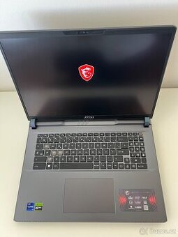 Výkonný herní notebook MSI Vector 17HX