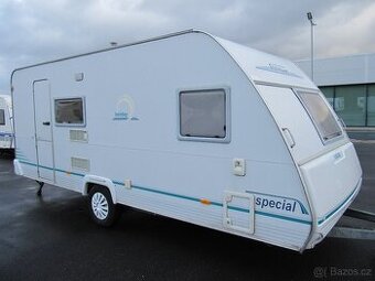 Prodám karavan Knaus Eifelland 500 tmf,r.v.2006 + předstan.