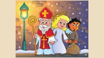 Mikuláš čerti a andělé