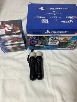 Virtuální realita ps4 ps5 , full set , playstation vr