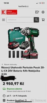 Aku ráz utahovák Parkside