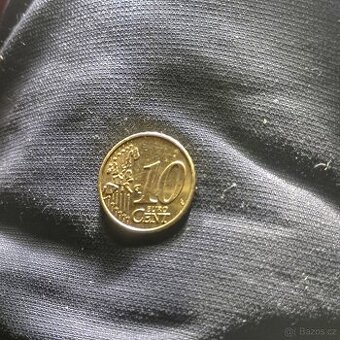 2002 D Německo mince 10 eurocentů - KM#210 -