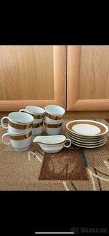 Starožitné hrnečky a talířky