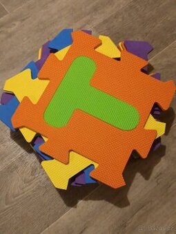 Pěnové puzzle podložka, dětsky koberec