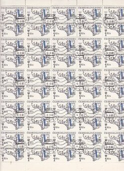 Ražené ČSSR kat.č. 2601 - tiskový list