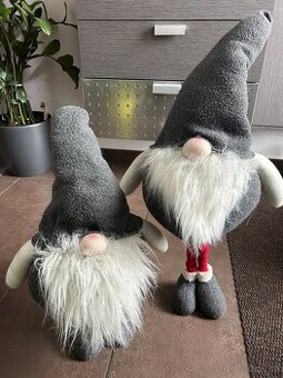 Vánoční skřítek teleskopický, cca 50-70cm, 2ks - 1