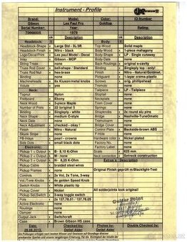 1978 Gibson Les Paul Deluxe Pro Goldtop