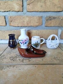 Staré dekorace, keramika, porcelán