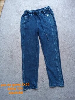 Pohodlné džínové kalhoty