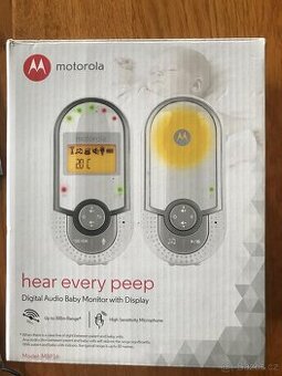 chůvičky Motorola MBP16 s monitorem dechu atd.