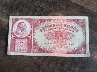Československo 50 korun 1929 - 1